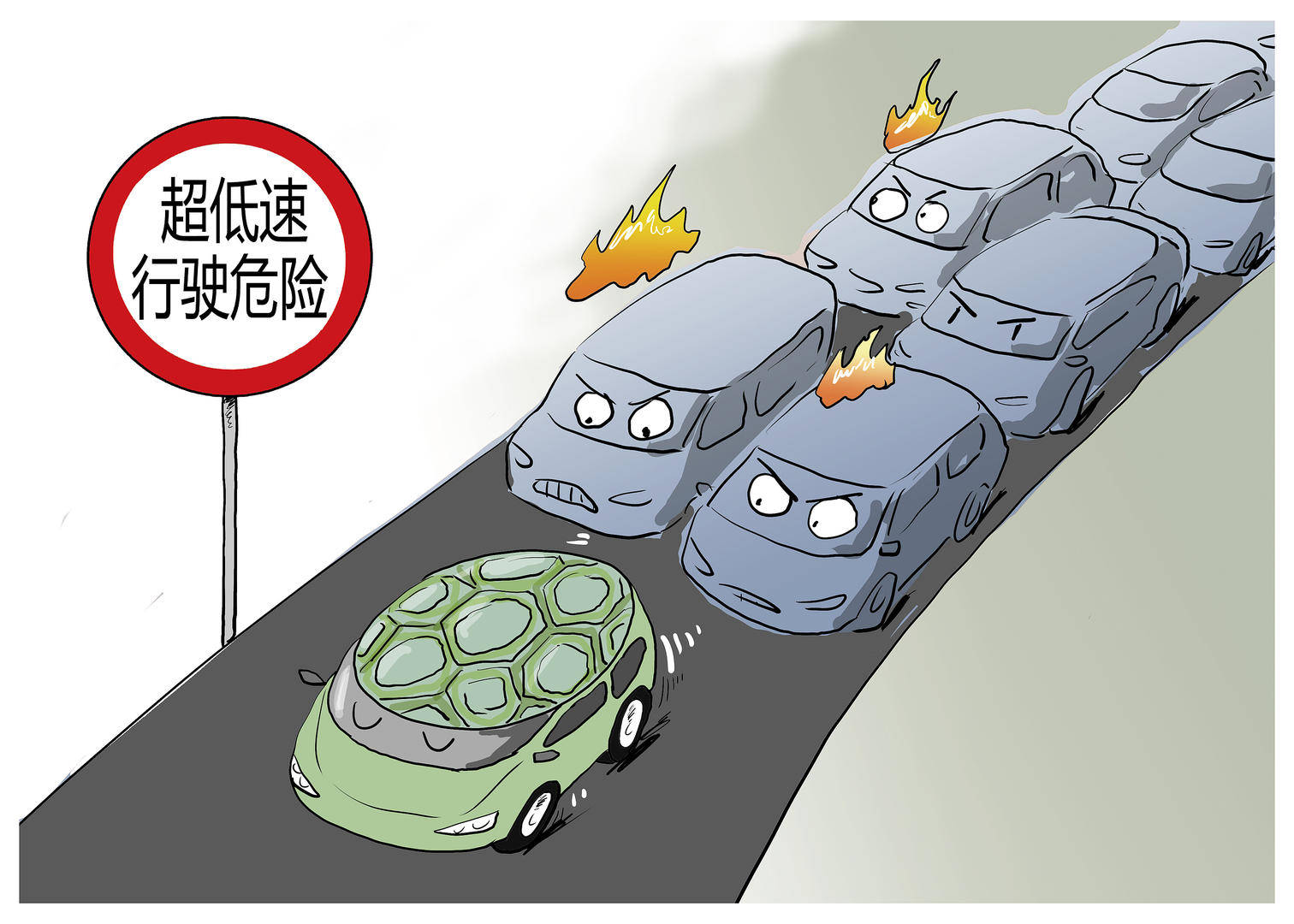 皇冠代理_有人高速开出时速30km皇冠代理,有人遇“龟速车”与大货车长时间并排行驶!多地交警喊话“龟速车”